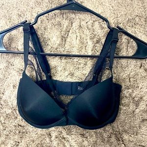 Sexy Black 3 Chest Strap Adore Me Bra 34D